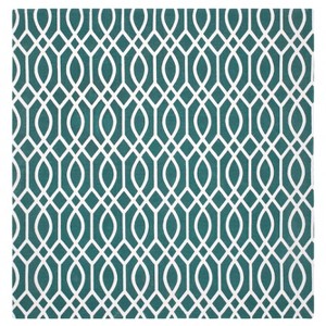 Riggs Area Rug - Teal/Ivory (5