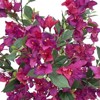 4FT Artificial Bougainvillea Tree with Real Touch Leaves ¨C Faux Red Bougainvillea Plant for Indoor Outdoor Landscape D¨¦cor - 4 of 4