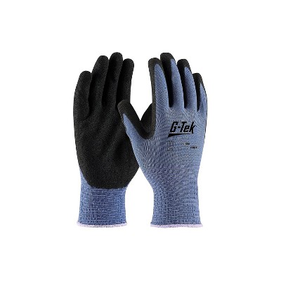 G-Tek GP Nitrile Gloves Blue Dozen (34-500/L)