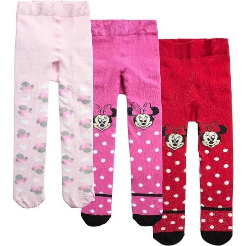 Disney Minnie Mouse Tights 3 Pack, 18-24M