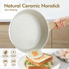 Itopfox Nonstick Ceramic Cookware Set 13-Piece, Healthy Pots and Pans Set, Non-toxic Kitchen Cooking Set with Stay-Cool Handles, Silicone Tools - 4 of 4