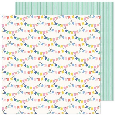 American Crafts Patterned Double-Sided Cardstock 12"X12"