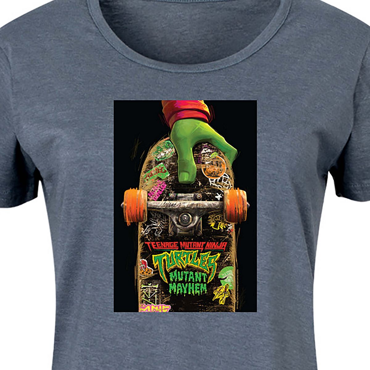 Women's - Teenage Mutant Ninja Turtles - Mutant Mayhem Graphic T-shirt Dress - thumbnail 2