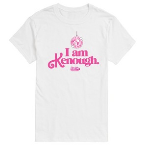 Men's - Barbie - I Am Kenough Disco Ball Short Sleeve Graphic T-Shirt - 1 of 4