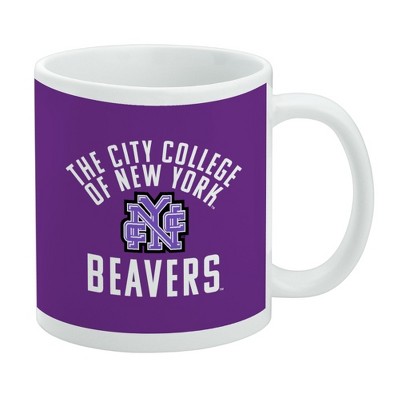 City College of New York Beavers Logo Ceramic Coffee Mug Novelty Gift Mugs for Coffee Tea and Hot Drinks 11oz White