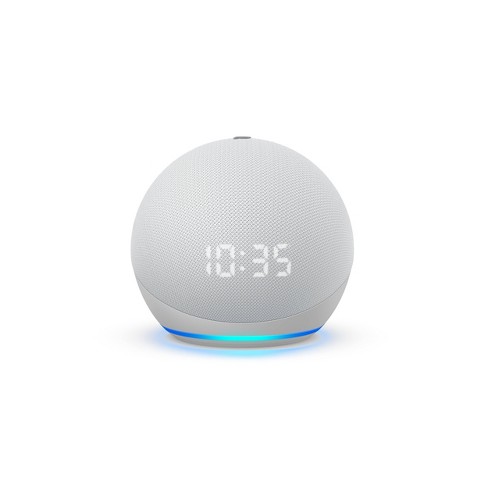 4th generation All-new Echo Dot Smart speaker with clock and AlexaGlacier 
