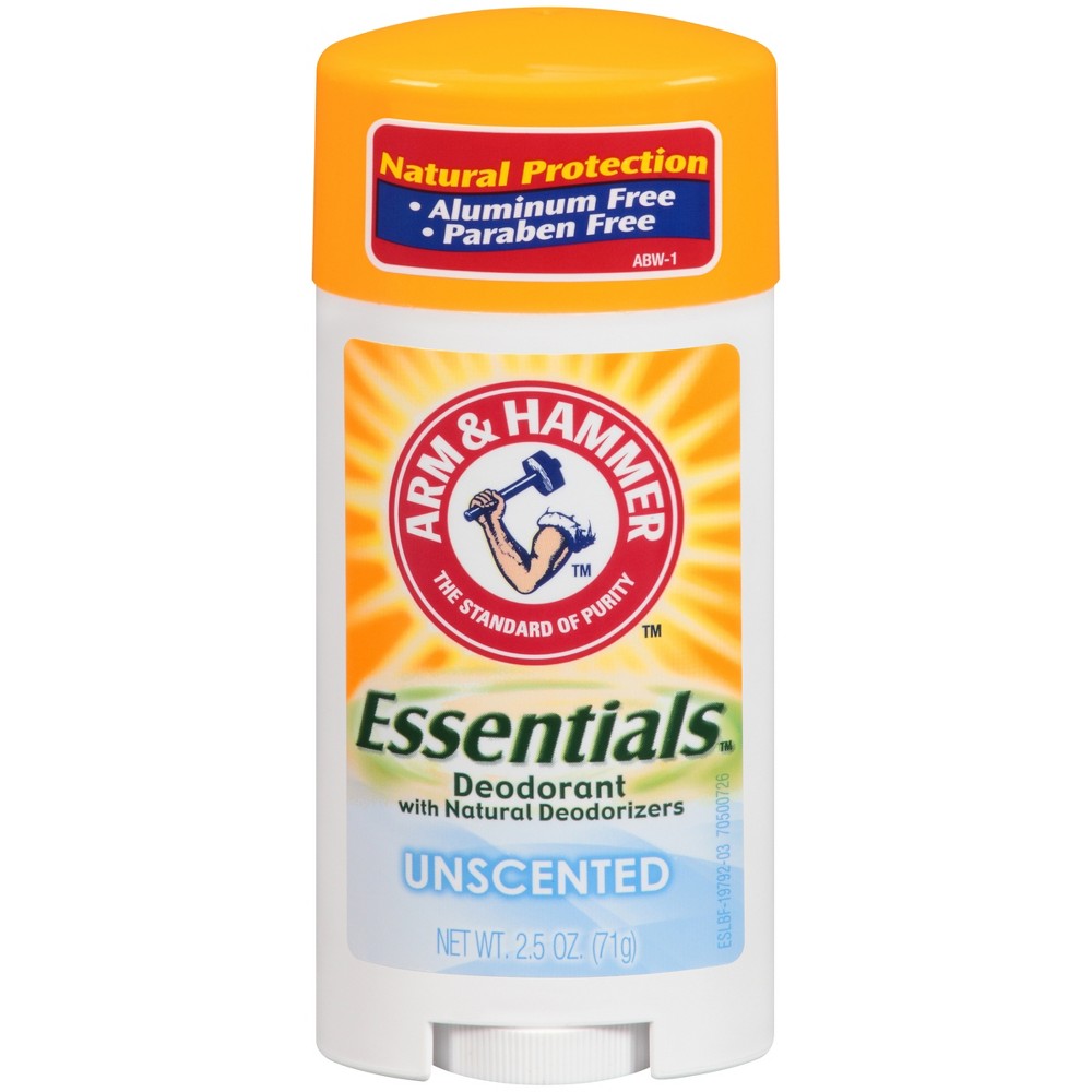 UPC 033200197928 product image for Arm & Hammer Unscented Essentials Deodorant - 2.5oz | upcitemdb.com
