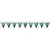 Beistle Soccer!/Football Pennant Streamer, 7.5" x 8', (2/Pkg) Multicolored - 3 of 3