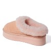 Fireside by Dearfoams Women's Bendigo Genuine Shearling Quilted Platform Clog Slipper - 2 of 4
