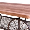 Acme Furniture Francie Coffee Table Oak/Antique Gray - 4 of 4