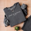 Simply Sage Market Embroidered Made In America 1776 Lightweight Garment Dyed Sweatshirt - 3 of 4