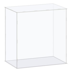 Unique Bargains Acrylic Self-Assembly Dustproof Toy Collectibles Showcase - 1 of 3