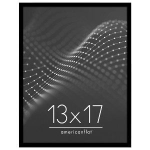 Americanflat Poster Frame - Perfect for Photos and Artwork - Black - 1 of 4