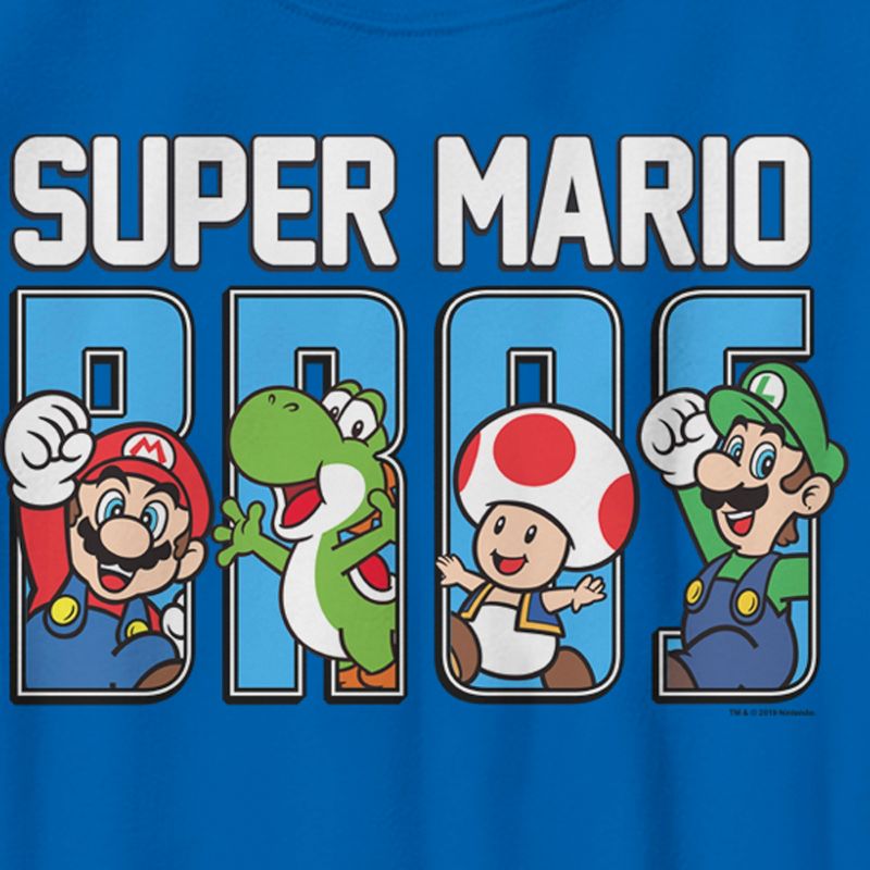 Boy's Nintendo Super Mario Bros. Character Fill T-Shirt, 2 of 6