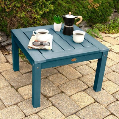 Nantucket Blue Adirondack Outdoor Side Table
