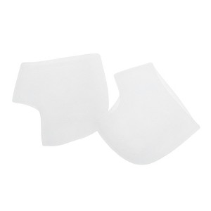 Unique Bargains Silicone Non Perforated Heel Protectors 1 Pair - 1 of 4