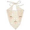 Unique Bargains Women's Fashion Watermelon Hollow Triangle Headwrap 21.26"x10.24" Beige 1 Pc - 4 of 4
