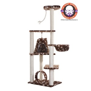 Armarkat Real Wood Cat Tree Hammock Bed With Natural Sisal Post for Cats and Kittens, A6601 - 1 of 4