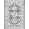Machine Washable Rug Non-Slip Backing Vintage Low-Pile Carpet Traditional Floral Indoor Floor Covering for Living Room Dining Room Bedroom - 4 of 4