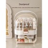 Dustproof Acryl Makeup Organizer With 2 Drawers 1 Large Storage Space - 4 of 4