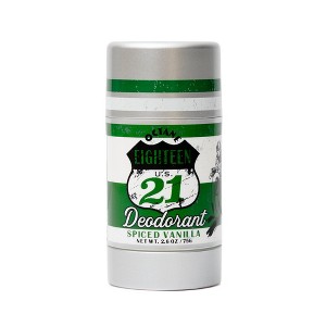 18.21 Man Made Octane Aluminium-Free Men's Natural Deodorant, Spiced Vanilla - 1 of 4
