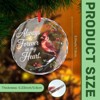 Christmas Ornament 2025 Remembrance Ornament for Loss of Loved One Forever in My Heart Bereavement Gift Sympathy Keepsake - 2 of 4