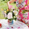 JDICTION Epoxy Resin Diamond Faceted Vase DIY Casting Silicone Mold Kit+Glitters, For Flower Planter, Pen Holder, Trinket Box, Home Decor - 4 of 4