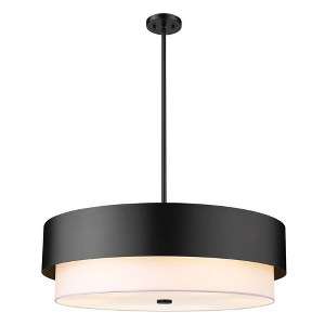 Z-Lite Counterpoint 6 - Light Chandelier in  Matte Black - 1 of 4