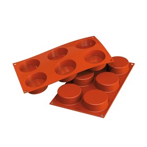 Silikomart Flexible Silicone Non-Stick Cylinder Bakeware Mold - 1 of 3