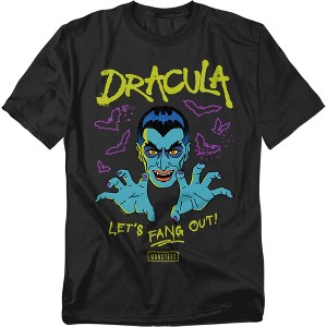 Men's Universal Monsters Dracula Fang Out T-Shirt - 1 of 4
