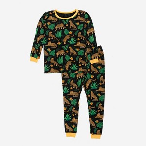 Leveret Kids Two Piece Bamboo Christmas Pajamas - 1 of 4