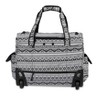 J World Donna 34.5L Rolling Duffel Bag - Geometric - 3 of 3