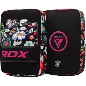 RDX Sports FL3 Floral Focus Pads For Precision Striking & Training - Premium Quality Punching Pad for Boxing, MMA, Muay Thai Floral Black - 1 of 4
