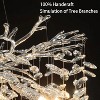 10 - Light 30" Luxury Real Crystal Chandeliers Dimmable Kitchen Island Square - 3 of 4