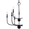Quoizel Lighting  - Blanche - 9 Light Chandelier in Matte Black - 4 of 4