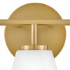 Lark Gio 3 - Light Vanity in  Lacquered Brass - 4 of 4