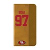 NFL San Francisco 49ers Players Game Tactic Folio Cell Phone Case for Samsung Galaxy - 2 of 4