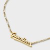 Bijoux Sport by Luv Aj MLB Gold Nameplate Pendant Necklace - 4 of 4