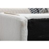 NicBex 53.1" Teddy Fabric Storage Bench with Gold Accents,Storage Ottoman Bench with Hidden Storage,End of Bed Bench for Bedroom&Living Room - 4 of 4