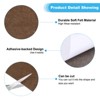 Unique Bargains Square Soft Adhesive Non-slip Anti-scratch Furniture Lamp Base Felt 5 Pcs - 3 of 4