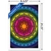 Trends International Delyth Angharad - Rainbow Mandalas Framed Wall Poster Prints - 3 of 4