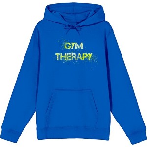 Gym Culture Gym Therapy Adult Long Sleeve Hoodie - 1 of 2