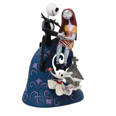 Nightmare Before Christmas Jack and Sally Resin Figurine