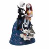 Jim Shore 8.0 Inch Spiral Hill Romance Skellington Sally Nightmare Christmas Figurines - 3 of 3