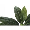 Monarch Specialties Artificial Plant 42 inch Tall Evergreen Tree Indoor Faux Fake Floor Greenery Potted Decorative Green Leaves Black Pot - 4 of 4