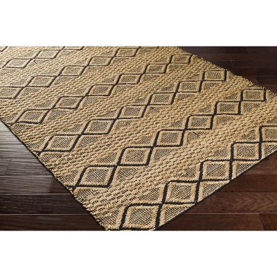 Hauteloom Foxrock Jute Living Room, Bedroom Area Rug - Bohemian, Transitional