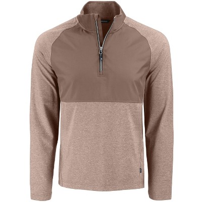 Cutter & Buck Adapt Eco Knit Hybrid Recycled Mens Quarter Zip
