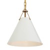 Crystorama Lighting Xavier 1 - Light Pendant in  Vibrant Gold - 3 of 4