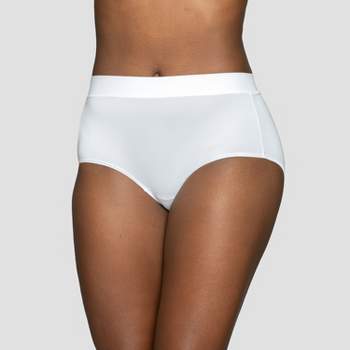 Vanity Fair Womens Smoothing Comfort Brief With Lace 13262 - Star White - 7  : Target