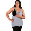 Bamboobies Easy Access U Neck Nursing Tank Top, Maternity Clothes for Breastfeeding - 3 of 4